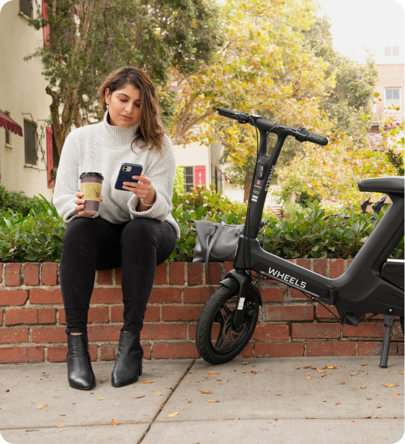 Wheels app electric store bike