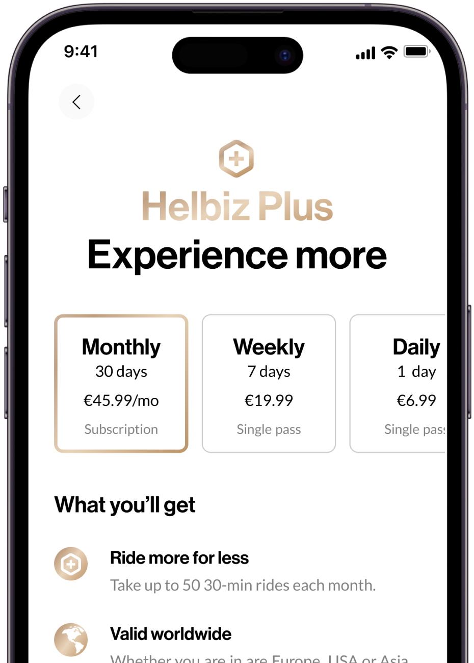 Helbiz Plus